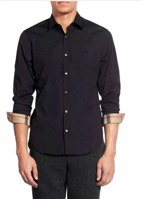 burberry brit tops black sheer sleeve|Burberry signatures for men.